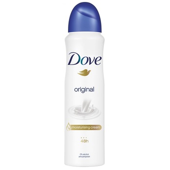 Deodorant antiperspirant spray Dove Original, 150 ml Deodorant antiperspirant spray Dove Original, 150 ml