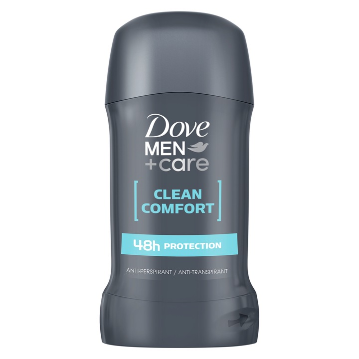 Dove Clean Comfort Férfi izzadásgátló stift deo, 50ml
