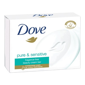 Sapun Crema Dove Pure & Sensitive, 100 gr Sapun Crema Dove Pure & Sensitive, 100 gr