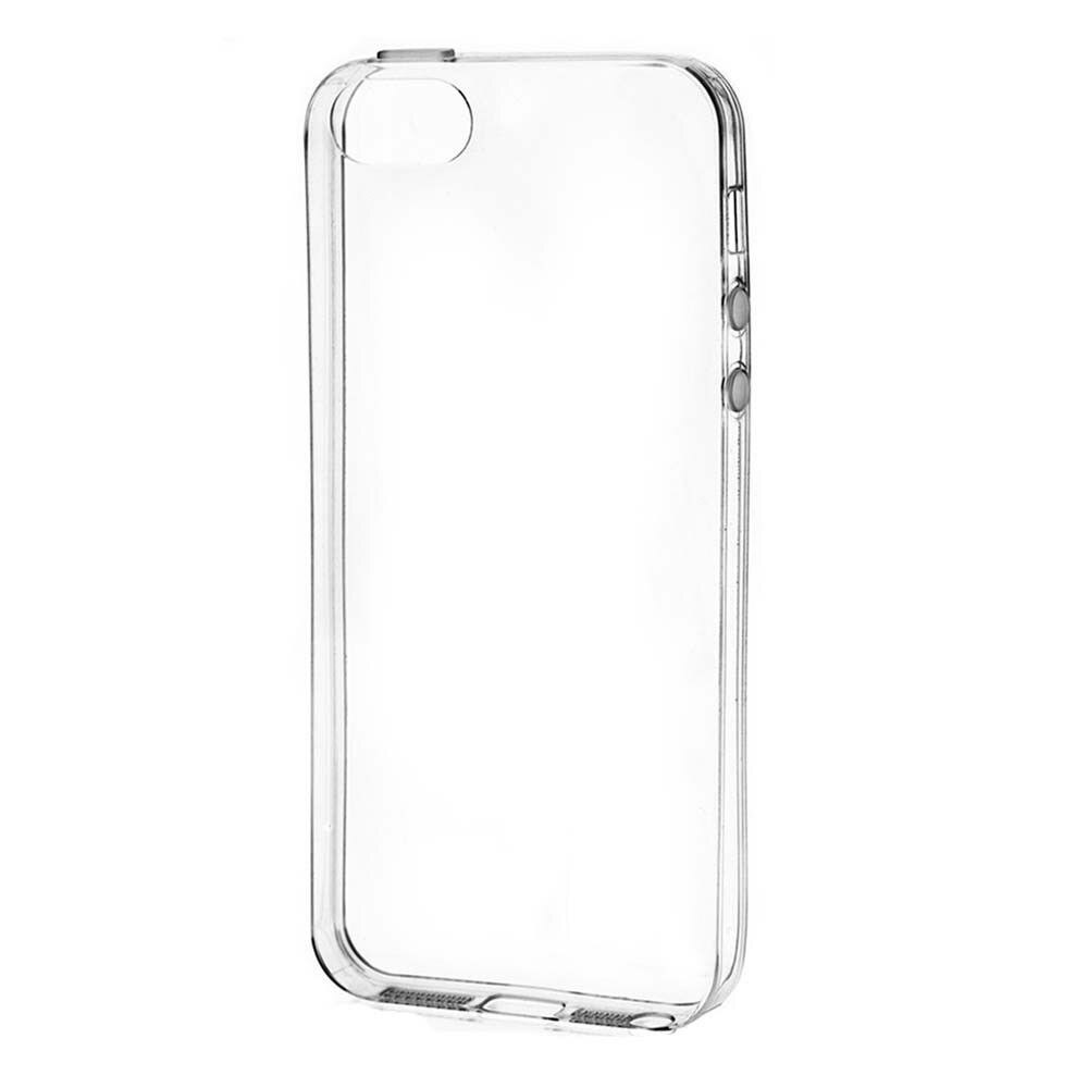Pachet husa Apple iPhone 5/5S/SE MyStyle, TPU slim, cu folie de sticla gratis