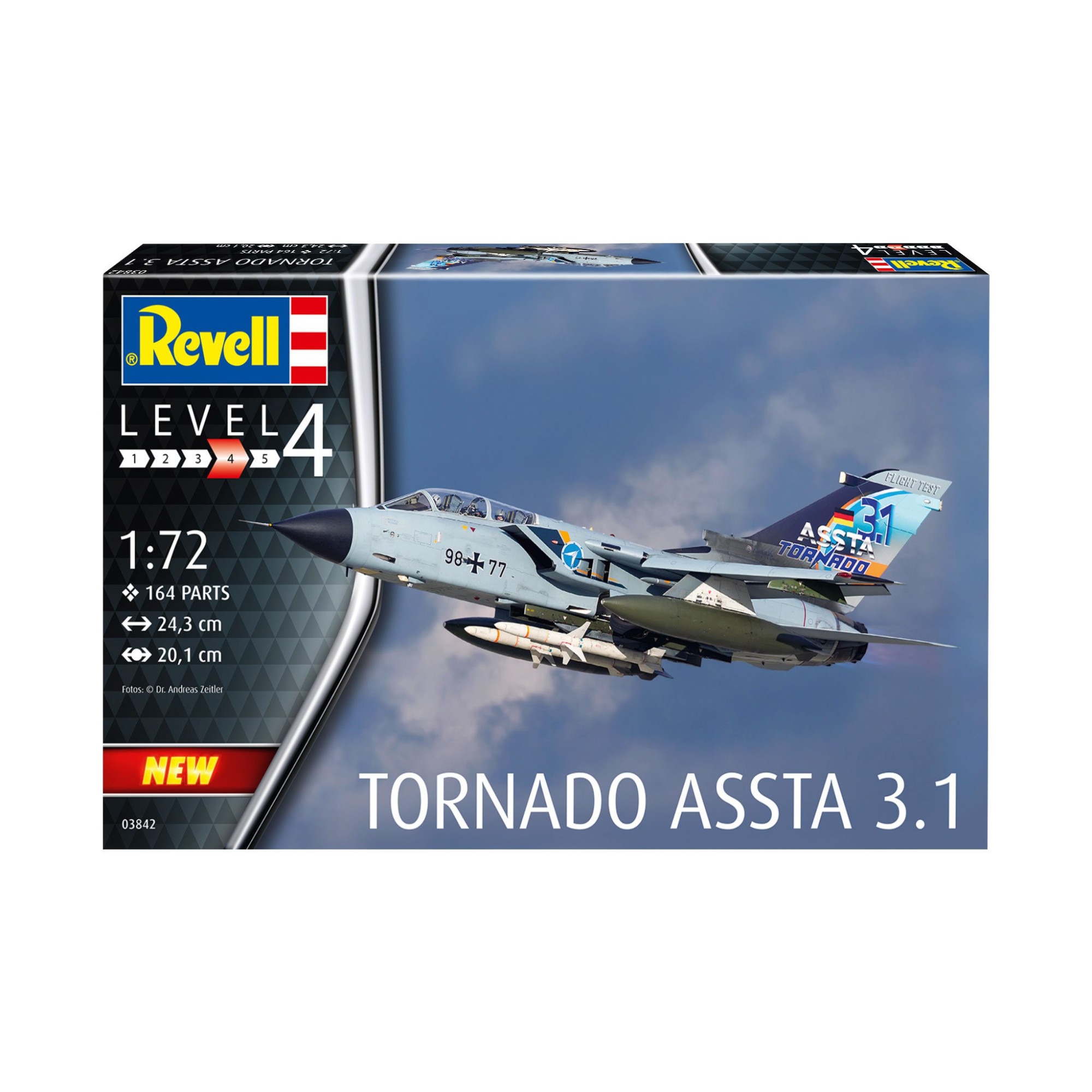 Модел за сглобяване на самолет Revell Tornado ASSTA 3.1 - eMAG.bg