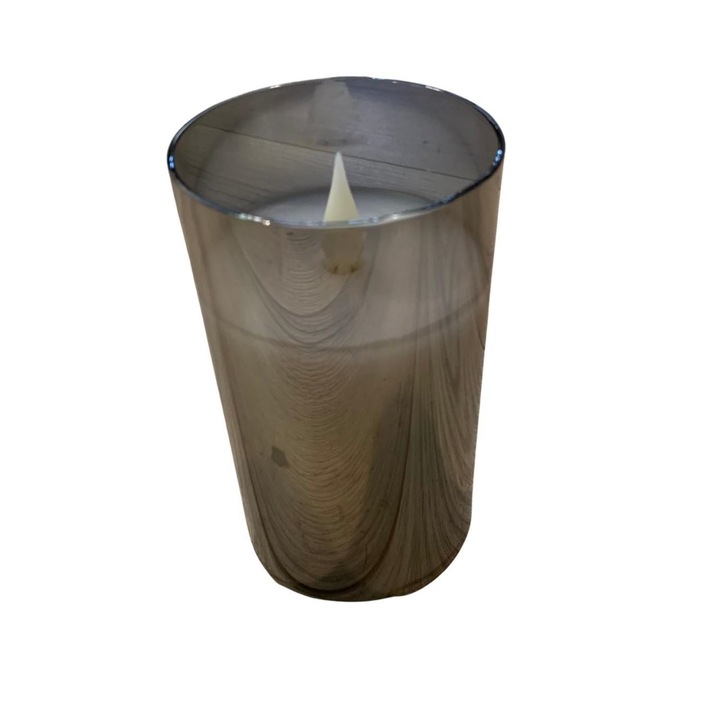 LED свещ Strend Pro MagicHome, 2xAA, движещ се пламък, 7.5x12.5 cm