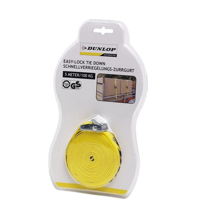 2 db rögzítő pánt készlet 100 kg, 5M, Dunlop