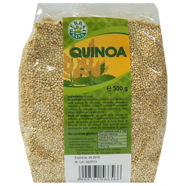 Quinoa Seminte Herbavit 500gr