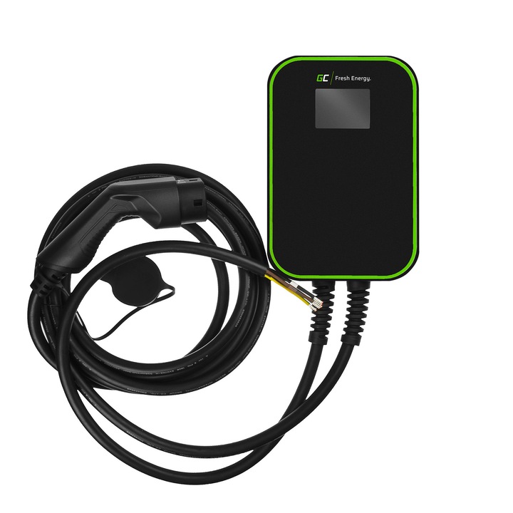 Wallbox GC EV PowerBox 22 kW зарядно с кабел тип 2 (6m) за зареждане на електрически автомобили и plug-in хибриди