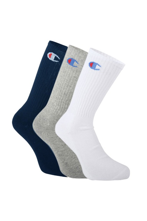 Комплект от 3 чифта чорапи Champion, Cotton, Multicolor, S