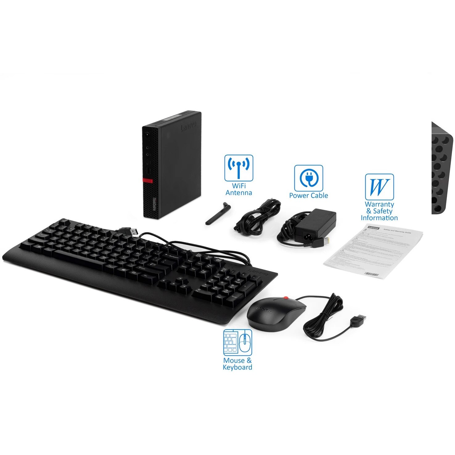 Mini PC Lenovo ThinkCentre M920Q Tiny cu procesor Intel® Core™ i5