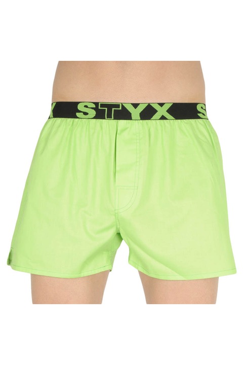 Pantaloni scurti pentru barbati Styx, Bumbac, Verde, Verde