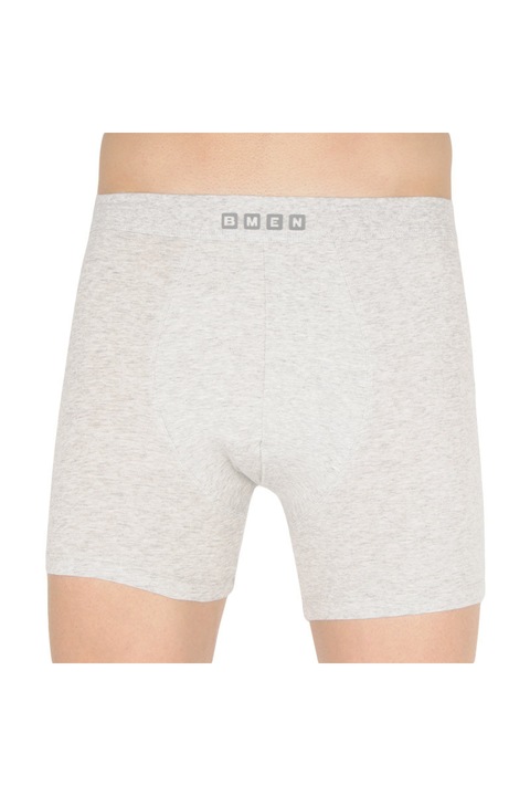 Boxeri barbati Bellinda, Bumbac/Elastan, Gri, Gri, M