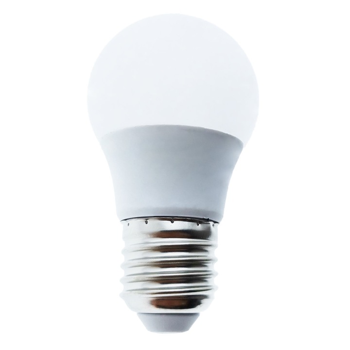 Класическа LED крушка E27, 5W, 3000K, 400 lm, топла светлина
