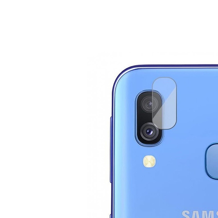 Folie camera foto pentru Samsung Galaxy A40, Sticla securizata, Flexibila