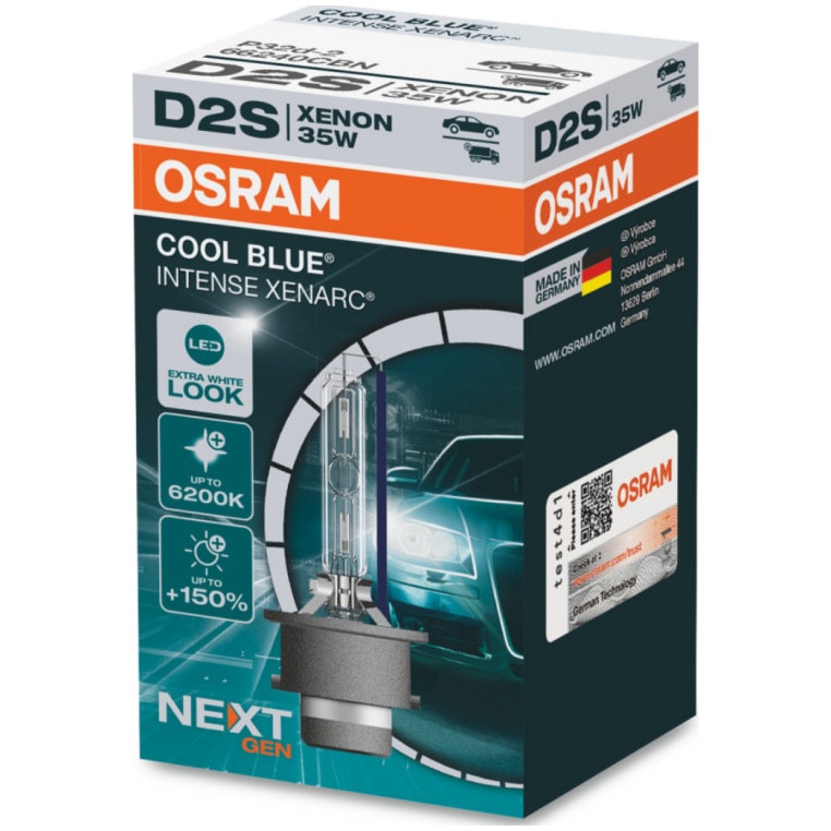2 Ampoules OSRAM W5W Cool Blue® Intense NextGeneration 12V - Auto5