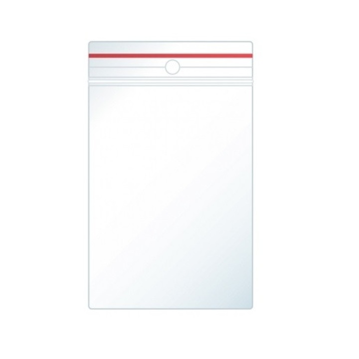 Set pungi cu sistem de inchidere - ziplock 40 x 60 mm 100 buc