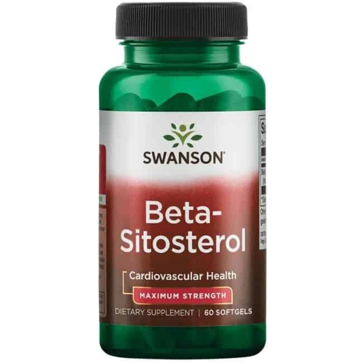 SWANSON Beta-Sitosterol Immunerő és szívizom erő 60 lágykapszula