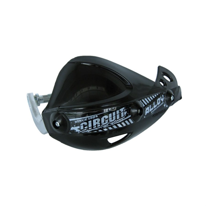 Set 2 Aparatoare maini pentru motocicleta, Aluminiu, Universal, Negru