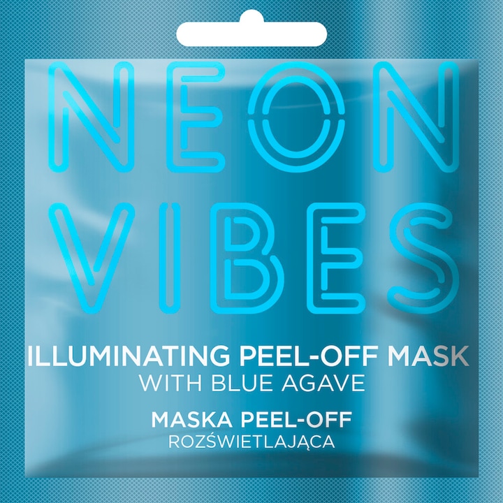 Masca de fata iluminatoare Marion Peel-Off Neon Vibes Illuminating, 8 g
