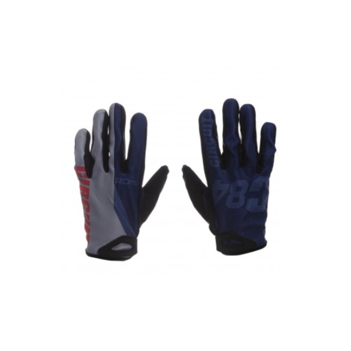 Manusi Cross/Enduro, Kratos 2021, S, Albastru/Gri