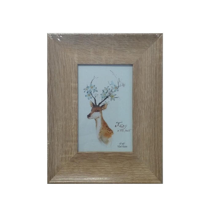 Fa képkeret, 10 cm x 15 cm, Cadouridiversity M18-19