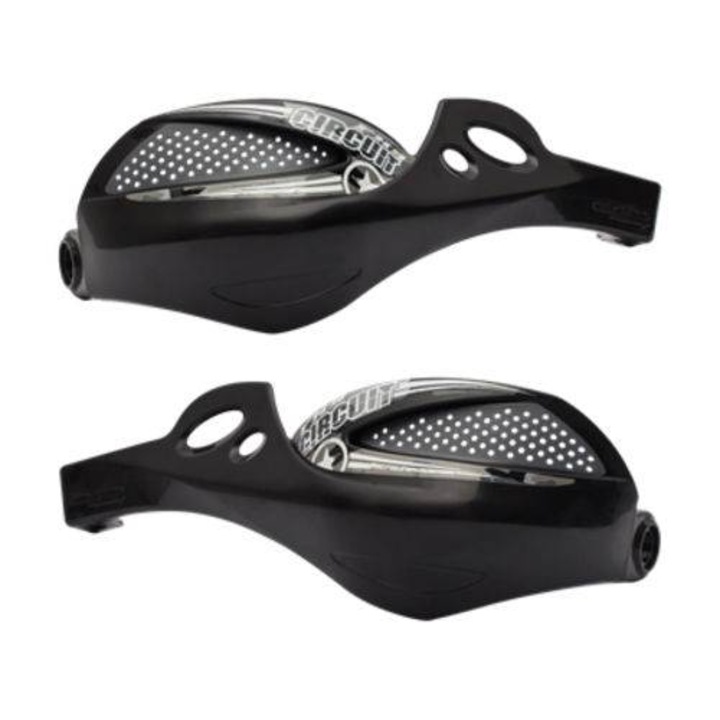 Set 2 Aparatoare maini pentru motociclete, FHS, Plastic, 22mm, Negru