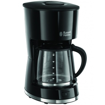 Cafetierea Russel Hobbs 21420-56, 1.5l, functie mentinere cald, vas sticla, Negru Cafetierea Russel Hobbs 21420-56, 1.5l, functie mentinere cald, vas sticla, Negru