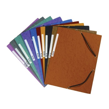 Mapa carton cu elastic Exacompta, Maro Mapa carton cu elastic Exacompta, Maro