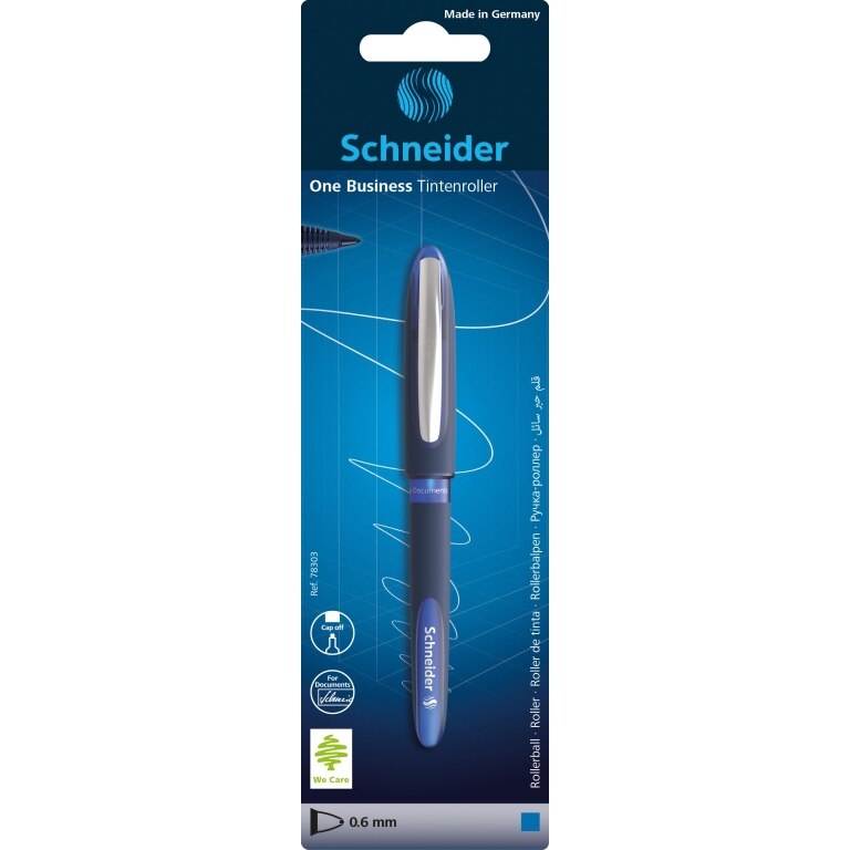 Roller 0.6mm Schneider One Business 1/blister, Albastru