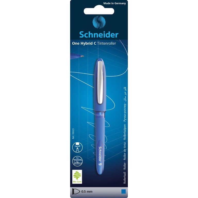 Roller 0.5 mm Schneider One Hybrid C 1/blister, Albastru