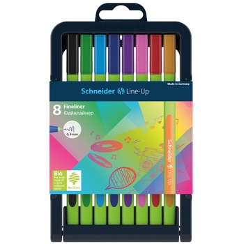 Liner 0.4mm Line-Up Schneider 8 buc/cut Liner 0.4mm Line-Up Schneider 8 buc/cut