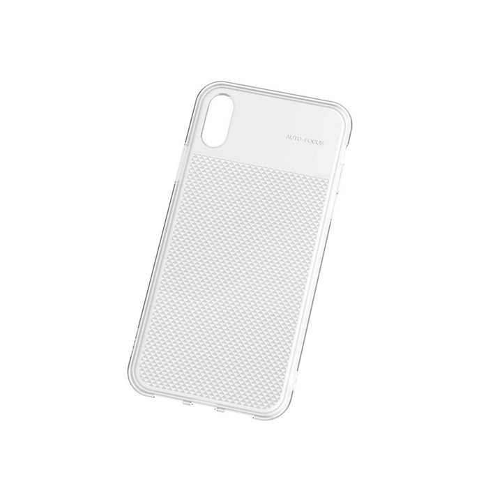 Силиконов калъф BASEUS за iPhone XR, Glistening, прозрачен