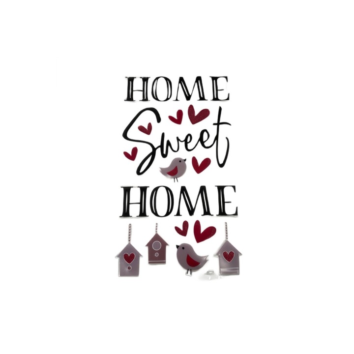 Soho Home Sweet Home fali matrica, többszínű