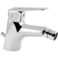 Bateria stativa bideu cu ventil Ferro Dijon BDJ6, 10 bar presiune maxima, 1/2" x 3/4" racord excentric, 90°C temperatura apa maxima, crom