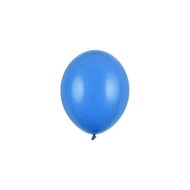 Комплект балони Pastel Cornflower Blue, PartyDeco, латекс, 100 броя, 12 см, сини