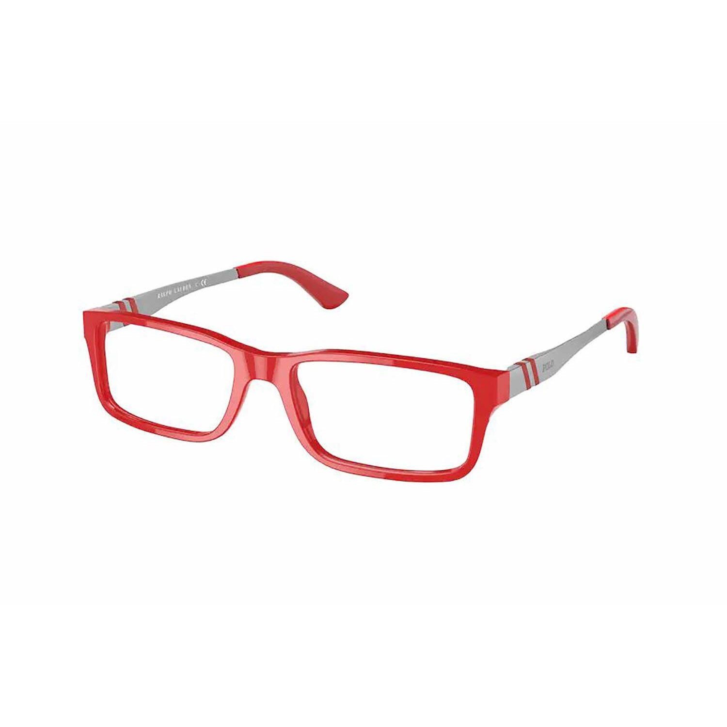 stand out content instructor Rama ochelari cu lentile pentru barbati, Polo Ralph Lauren, Rectangular,  Acetat, Rosu/Argintiu - eMAG.ro