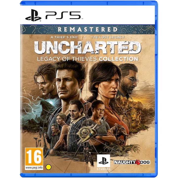 Игра Uncharted Legacy of Thieves Collection, За PlayStation 5