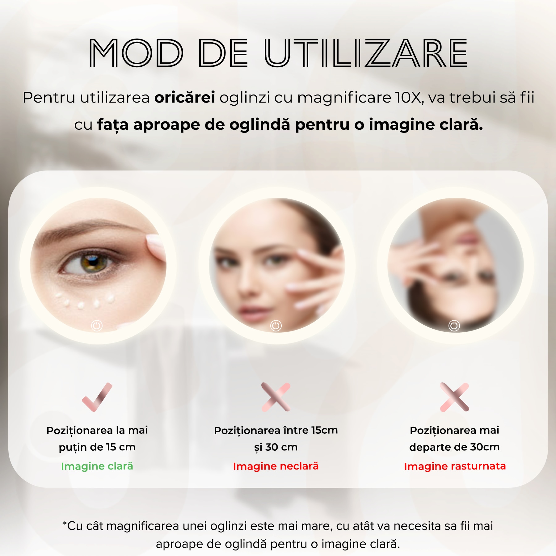 oglinda marile, lupa, oglinda cu lupa, 10x, judios