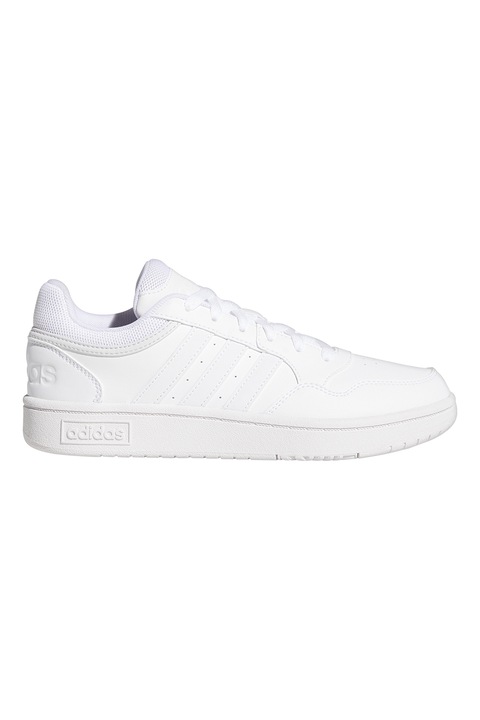 adidas Sportswear, Hoops 3.0 műbőr sneaker, Fehér