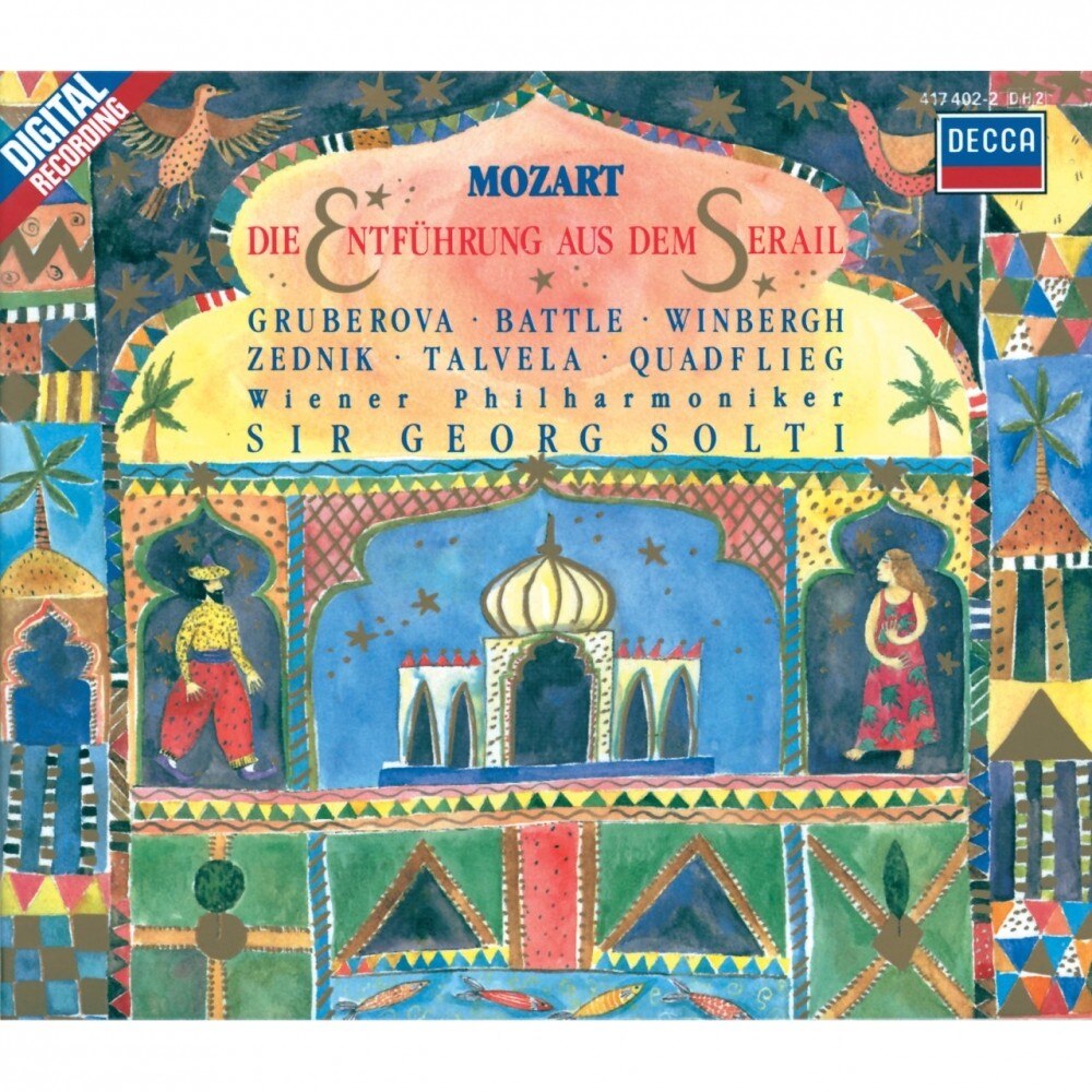 Daniela Wagner, Edita Gruberova, Gosta Winbergh, Johann Reinprecht-Die Entfuhrung Aus Dem Serail-Wolfgang Amadeus Mozart-2CD