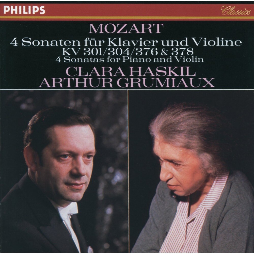Amadeus　And　Arthur　Grumiaux-Sonatas　Clara　Piano-Wolfgang　Violin　Haskil,　For　Mozart-CD