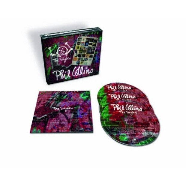 Phil Collins (From Genesis, Brand X)-The Singles-3CD