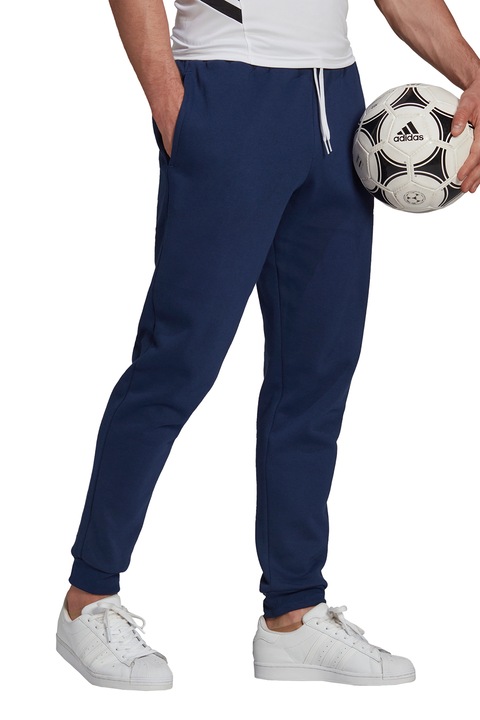 adidas Performance, Pantaloni sport pentru fotbal Entrada22, Albastru inchis