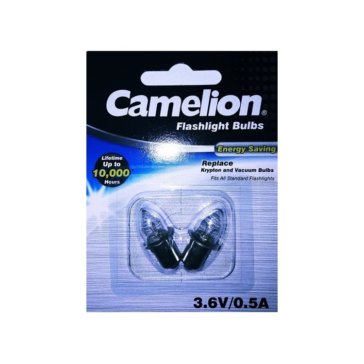 Bec Vacuum pentru Lanterne, 3.6V 0.5A Blister de 2buc, Camelion