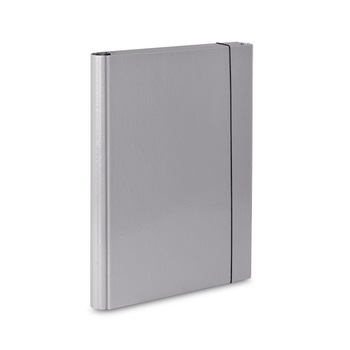 Mapa carton plastifiat Vaupe, cu elastic, 25mm, 310, gri Mapa carton plastifiat Vaupe, cu elastic, 25mm, 310, gri