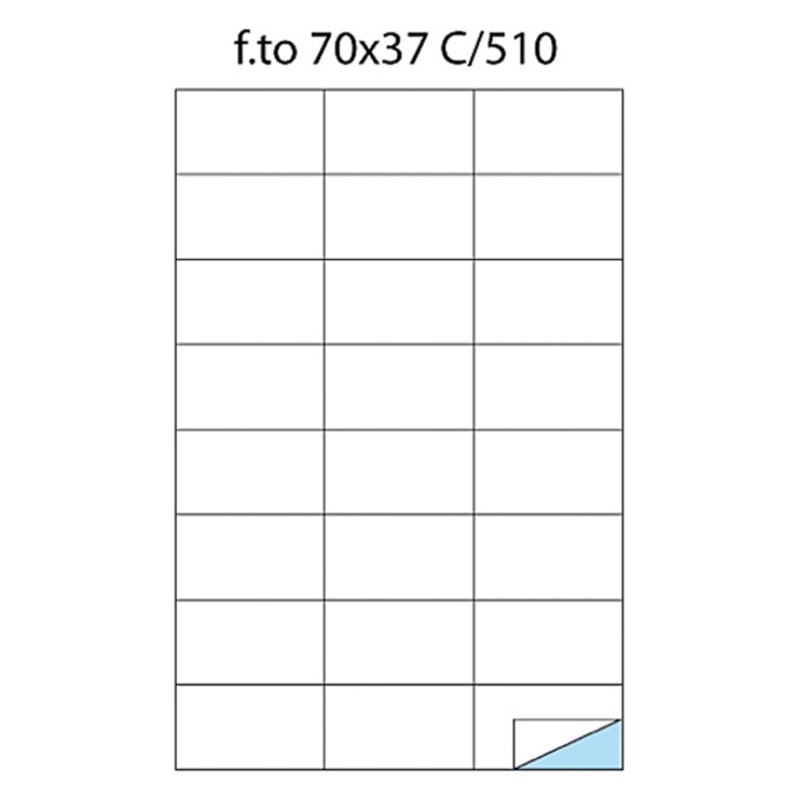 Etichete 24/A4 70x37 100/cutie