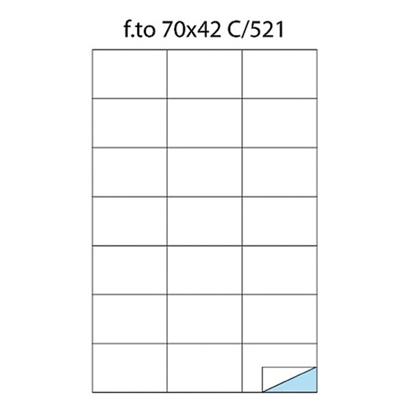 Etichete 21/A4 70x42.4 100/cutie