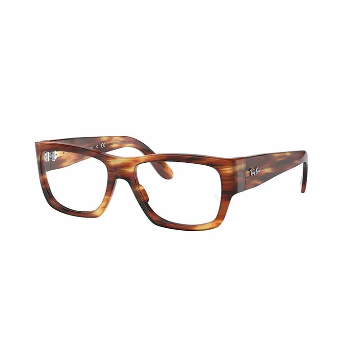 Ray Ban férfi szemüvegkeret, műanyag, barna 5487 2144 54-17-140