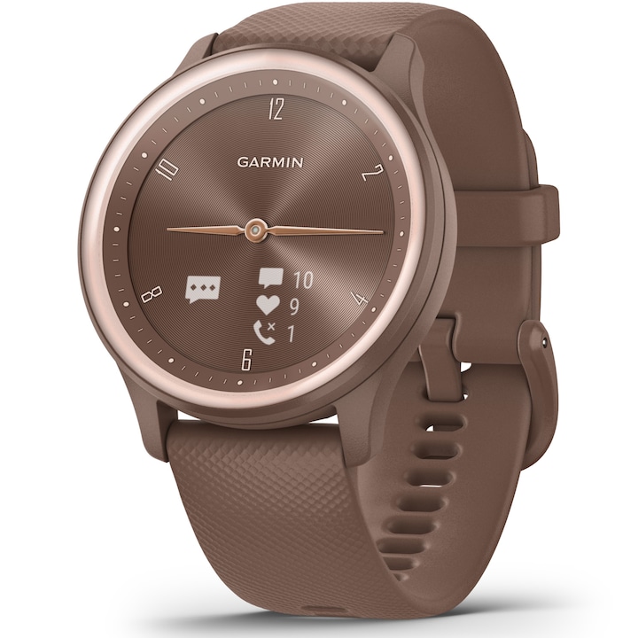 Часовник Smartwatch Garmin vívomove Sport, Cocoa
