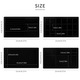 Organizator bijuterii, Arhatreya®, Catifea, 21x12x2.5 cm, Negru