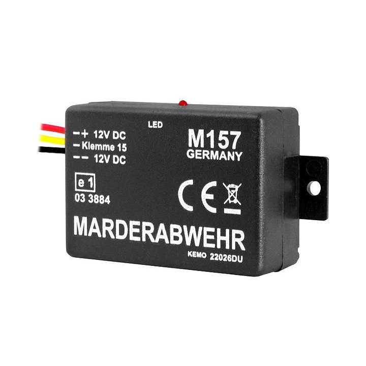 Aparat auto cu ultrasunete impotriva rozatoarelor, Kemo M157,12V