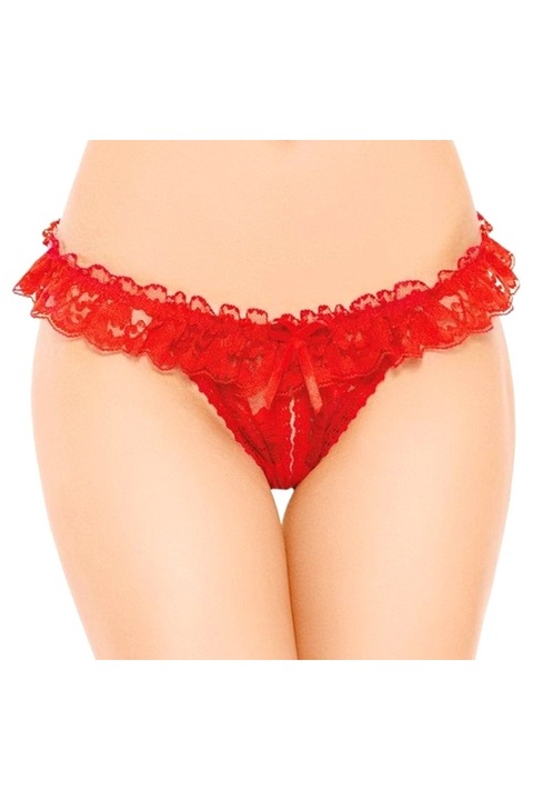 Kivágott bugyi, Softline 2265, piros - S/L