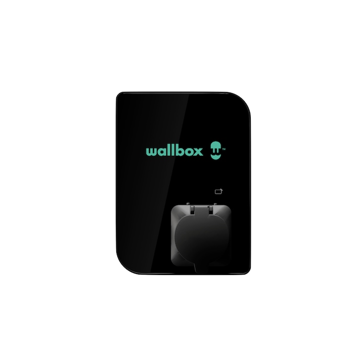 Statie incarcare Wallbox Copper, 22kW, Type 2, curent setabil de la 6A la 32A, bluetooth, Wi-Fi, aplicatie mobila myWallBox(Android, Ios)
